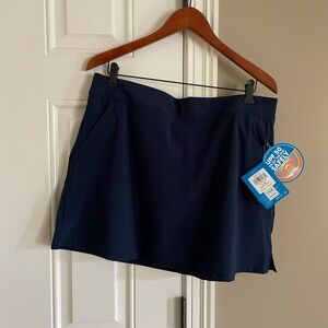 Columbia Blue Mini Skort for Casual Resort Wear